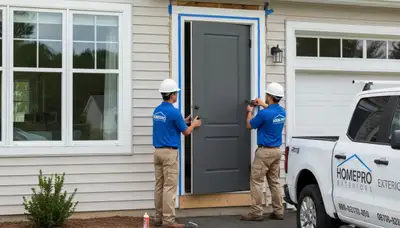 Professional door installation by vinyl siding experts in Buffalo, NY