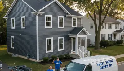 Professional vinyl siding installation by expert contractors in Buffalo, NY