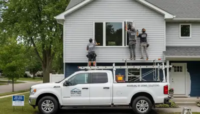 Professional vinyl siding installation by expert contractors in Buffalo, NY homes