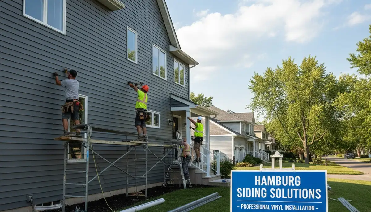 Professional vinyl siding contractors serving homes in Buffalo, NY