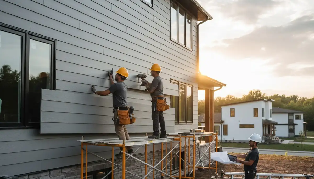 Professional vinyl siding installation on home exterior in Buffalo, NY by Next Level Exteriors