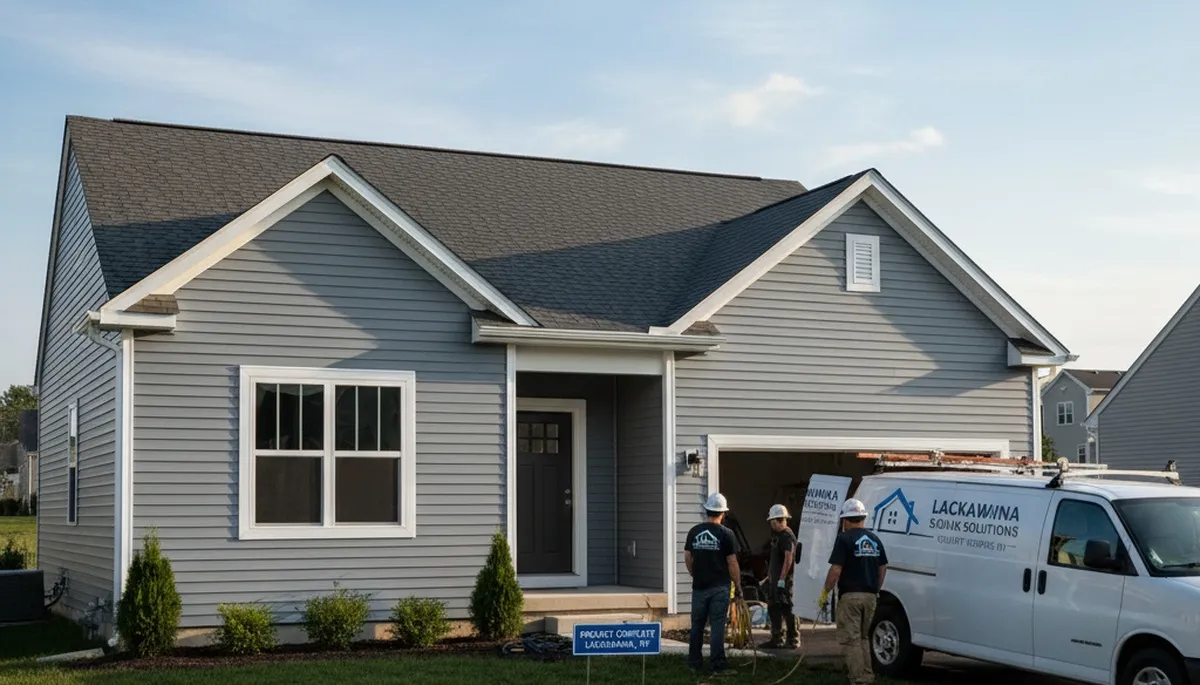 Professional vinyl siding contractors enhancing home exteriors in Buffalo NY