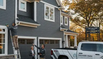 Professional vinyl siding installation by expert contractors in Buffalo, NY