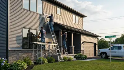 Professional vinyl siding installation by expert contractors in Buffalo, NY