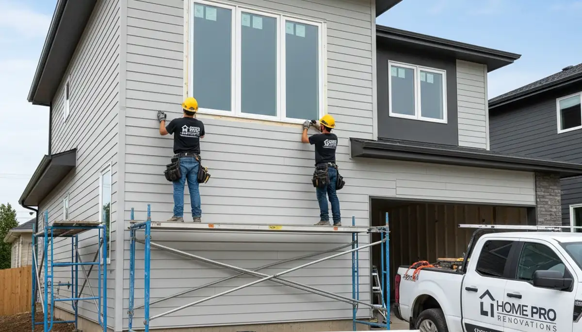 Professional vinyl siding and window installation in Buffalo, NY by Next Level Exteriors