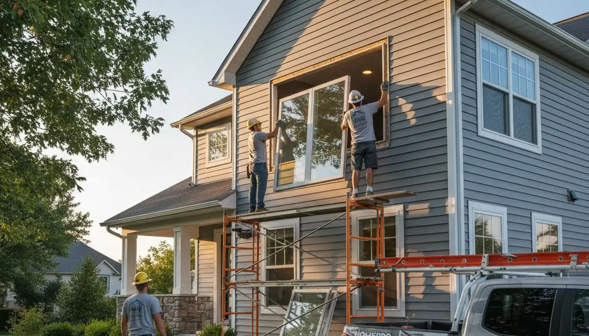 Vinyl siding and window replacement by Next Level Exteriors in Buffalo, NY